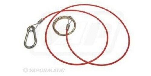 Trailer Hitch BREAKAWAY CABLE SPRING RING TYPE for Ifor Williams