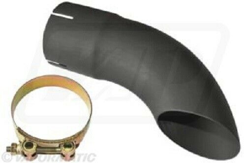 Tractor Replacement Exhaust Pipe Top 65mm Including Clamp