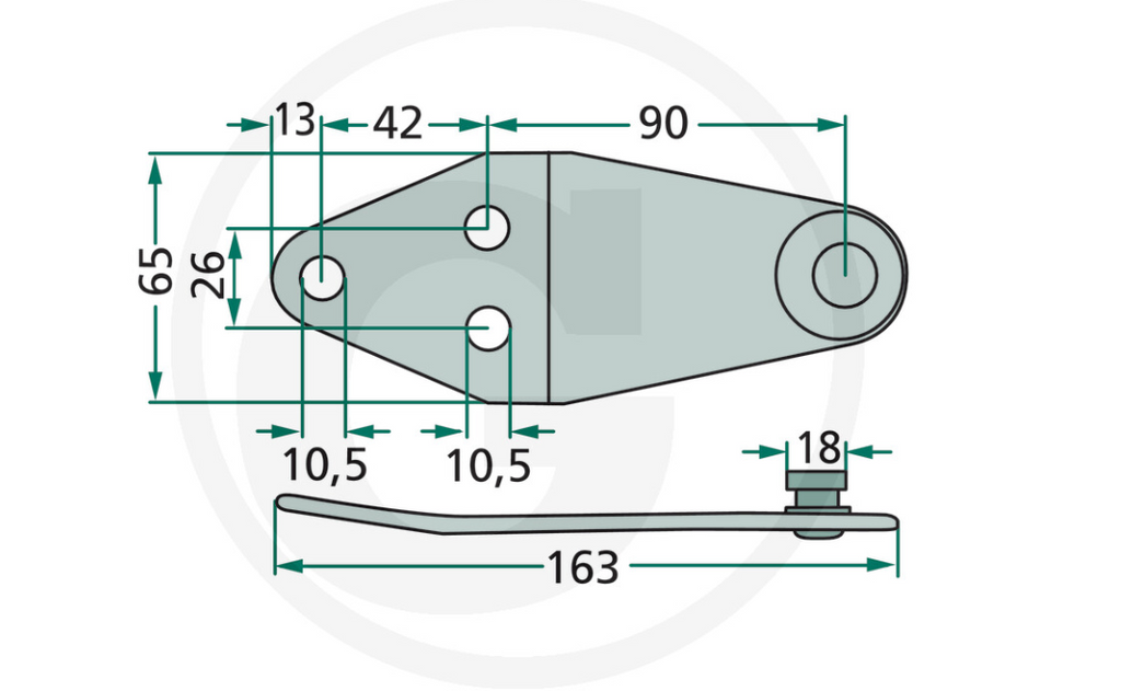 For KRONE MOWER BLADE HOLDER