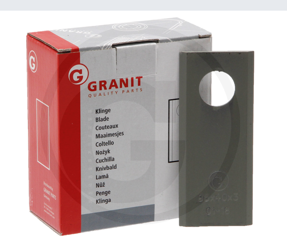 For Deutz-Fahr, Fella, IHC, Krone, Pöttinger, Welger, PZ, Kuhn 90 x 40 MOWER BLADE (25)