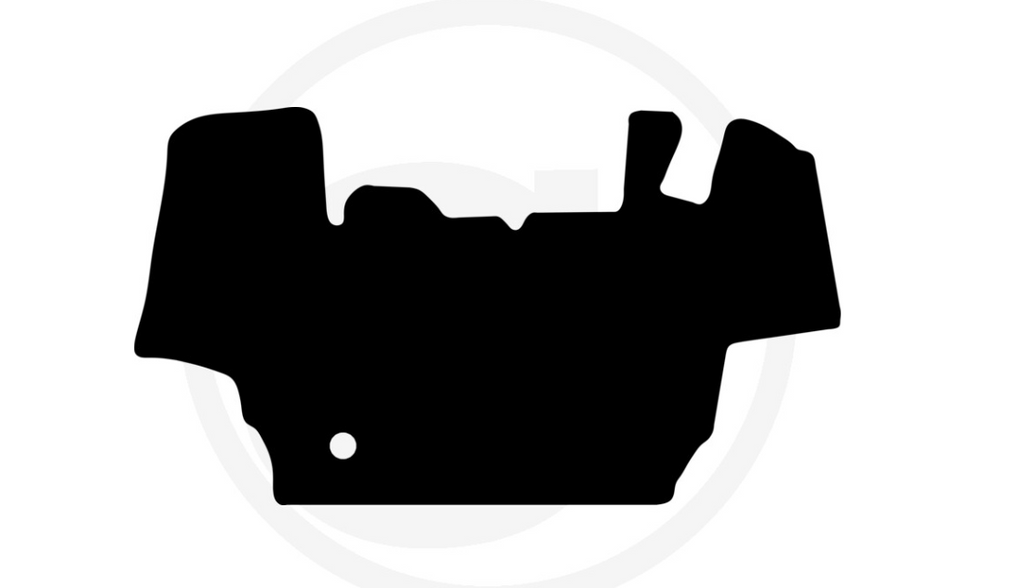 For FENDT 300/500/700 GRANIT Velour floor mat With engine brake