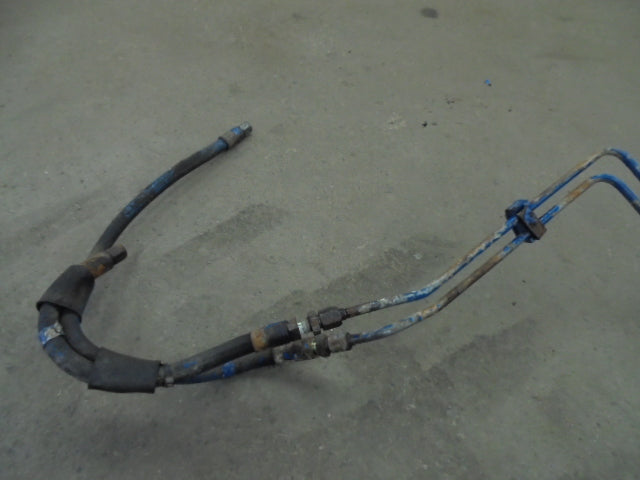 For FORD 5610 AP CAB POWER STEERING PIPES FROM ORBITAL TO STEERING RAM