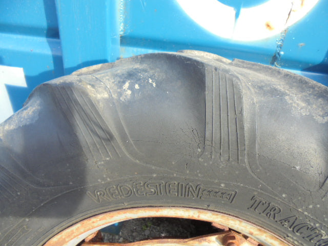 For CASE 4230 / 4240 4wd 13.6 X24 360/70R24 FRONT WHEELS & TYRES