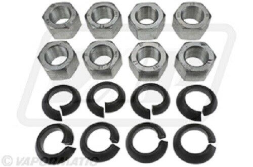 Trailer M20x1.5 Wheel Nut and Conical Washer Kit (8 pieces)