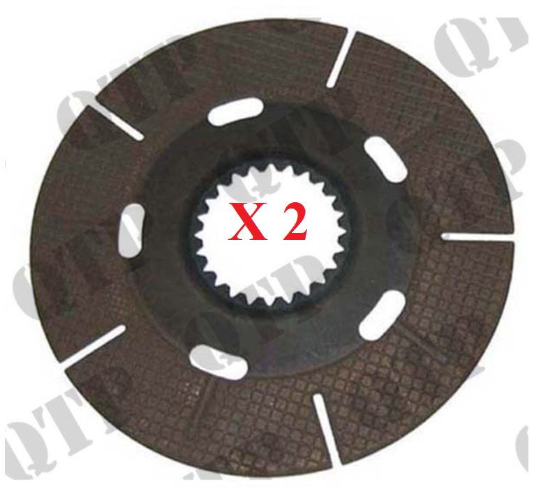 For Massey Ferguson 3000 5400 6100 6200 6400 Hand Brake Disc - PACK OF 2