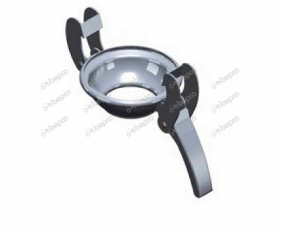 FEMALE CLAMP RING (STEEL) TYPE FERRARI - Ø100MM - 4''