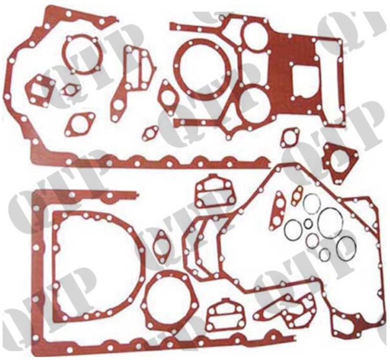 For MASSEY FERGUSON JCB 6 CYL SUMP GASKET SET