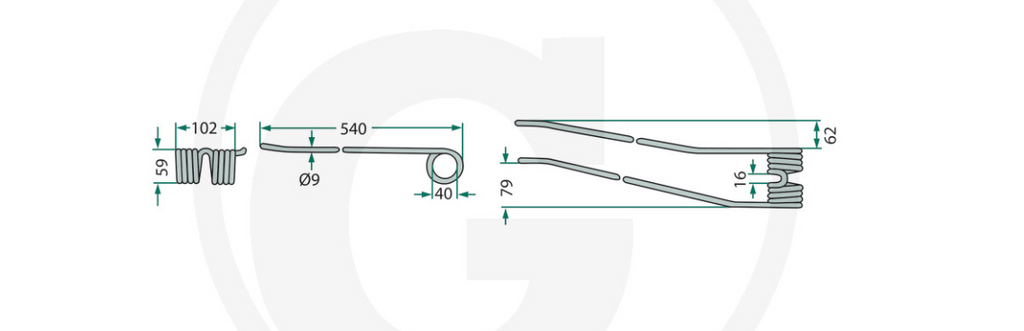 For FELLA Swather Tine PACK OF 10