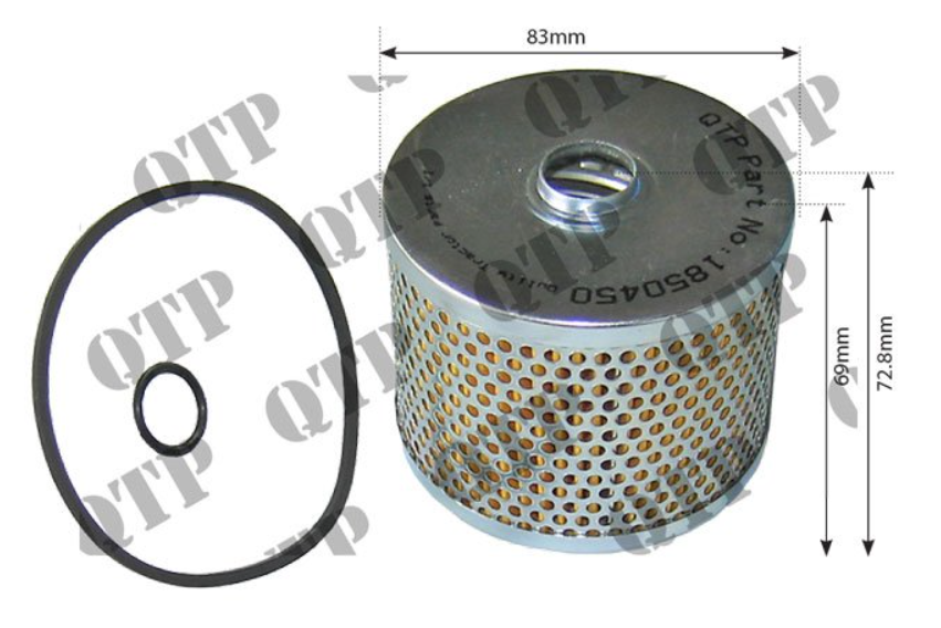 For Massey Ferguson 35 4 Cylinder Fuel Filter 