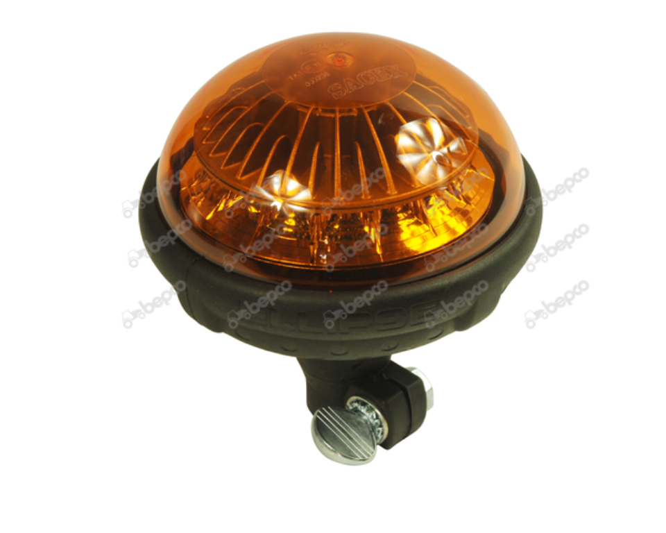 LED BEACON ELLIPSE - 15 LED - 12V - ISO A FLEX