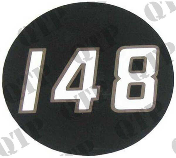 Massey Ferguson 148 Badge Decal Sticker only  (PAIR)
