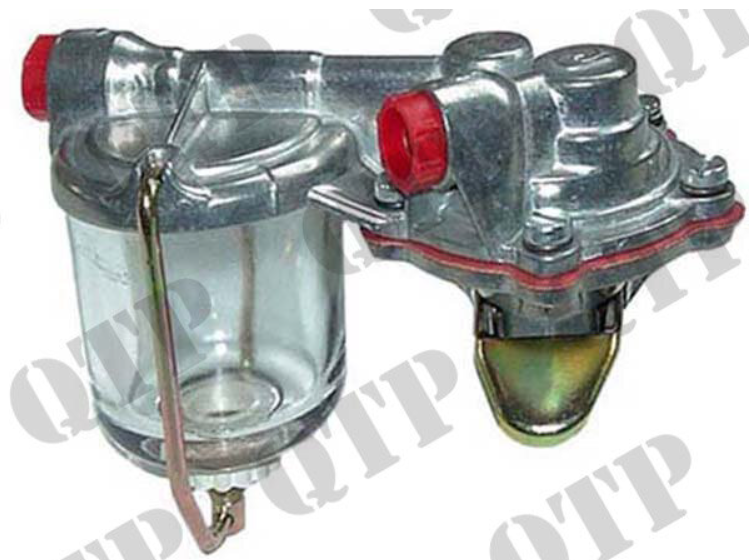 For Massey Ferguson 35 135 Fuel Lift Pump c/o Glass Bowl