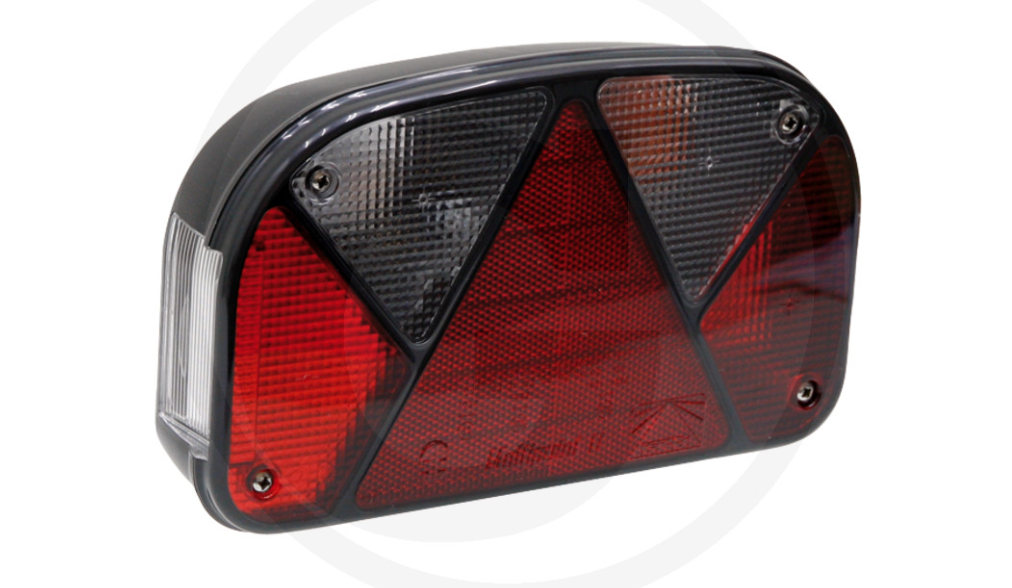 ASPOCK MULTIPOINT II Rear light LH with grommet connection and rear fo ...