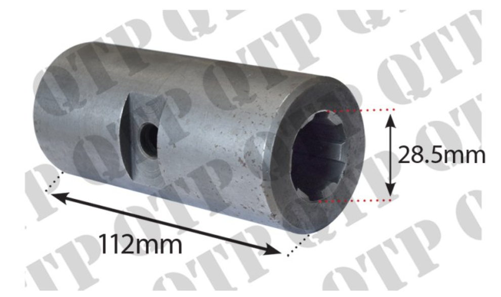 For Massey Ferguson 5400 6470 6480 Coupling 4WD  Front
