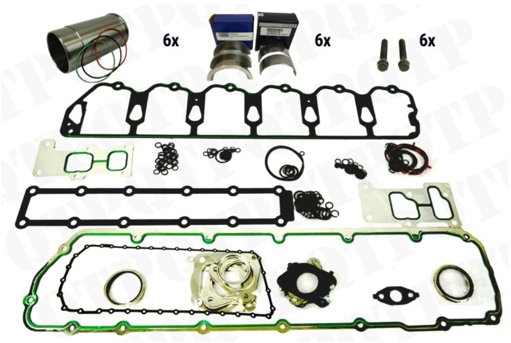 For JOHN DEERE 6R 6M Powertech 24 Valve Tier 4 ENGINE OVERHAUL KIT