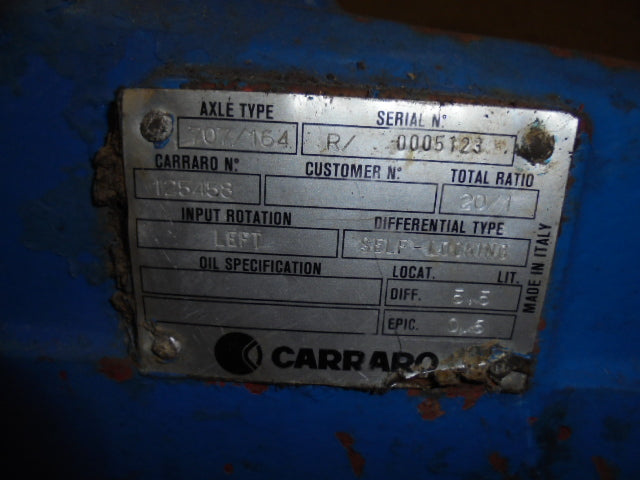 For FORD 5030 4wd FRONT AXLE BEAM  CARRERO 707