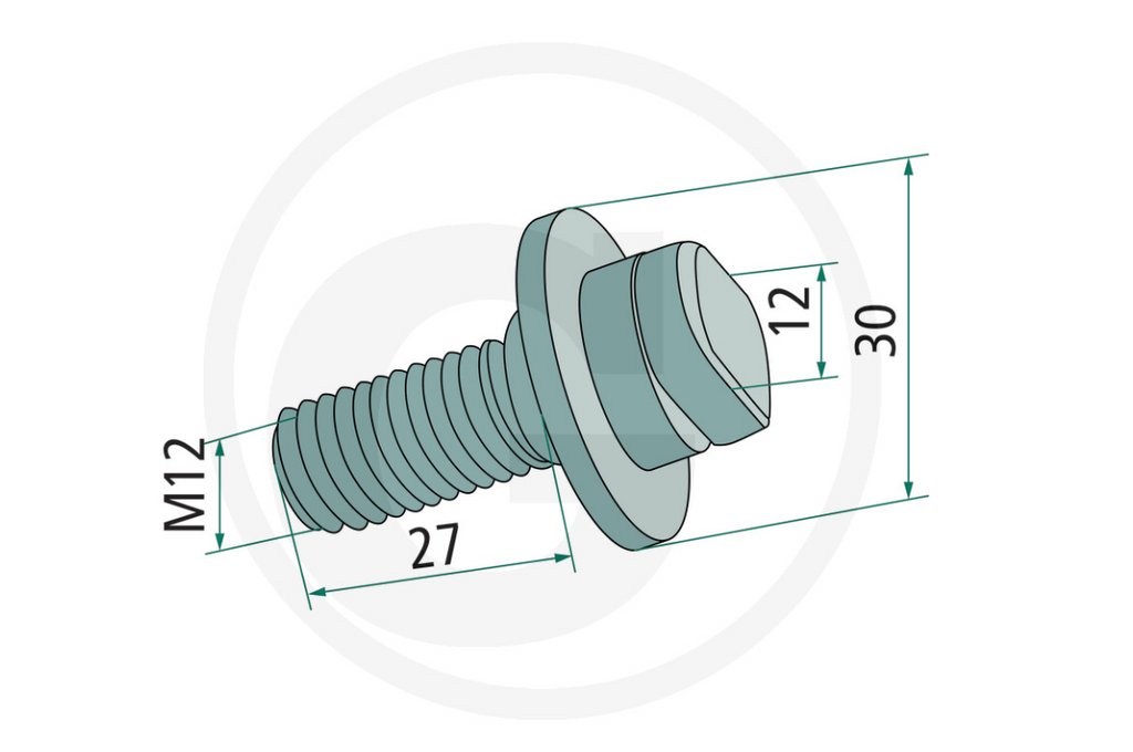 For KRONE MOWER Blade Pin PACK OF 4