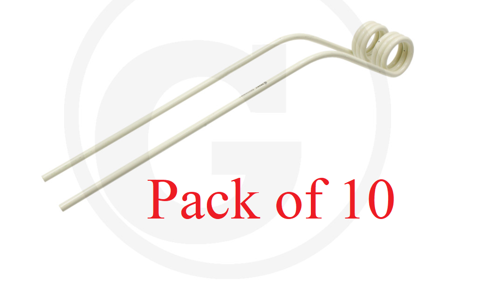 For KRONE Swadro Swather Tine PACK OF 10 (3 Coils)