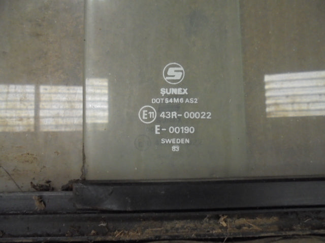 Ford 5610 6610 7610 (LP Cab) Top Right Hand Door Glass And Surrounding Strips
