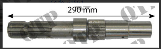 Massey Ferguson PTO Shaft 3000, 3600, 8100, 3100 Series
