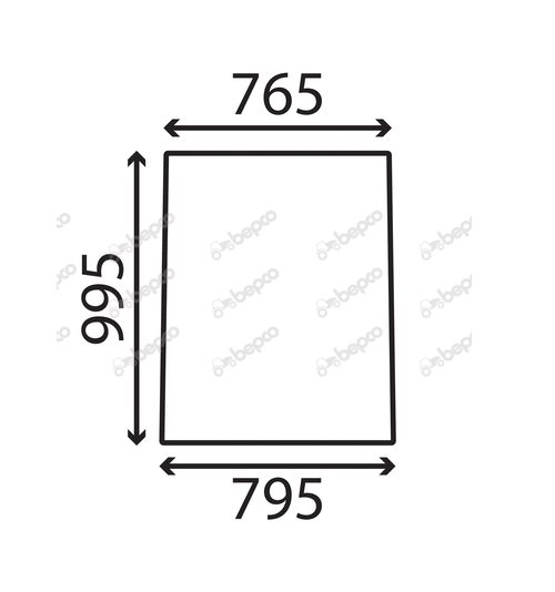 for, Manitou Telehandler WINDSCREEN CURVED - TINTED MHT MHT-X MLT MT M ...