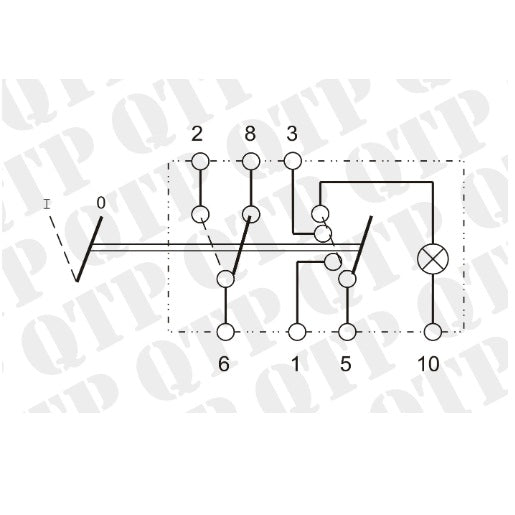 For CASE IH Rocker Switch Hazard Lights
