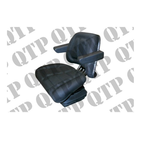 Mechanical Suspension Tractor Seat With Foldable Armrests