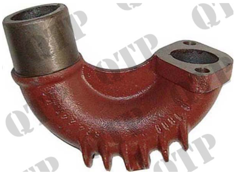 For Massey Ferguson  20D 35 4 Cylinder Exhaust Elbow - 2 Hole