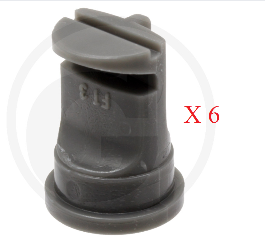 Lechler VE6 Lechler FT sluice nozzle 140° GREY PACK OF 6
