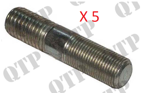 for, Massey Ferguson Hitch Stud 2 3/4" Long 5/8" - PACK OF 5 135, 35X,165, 35