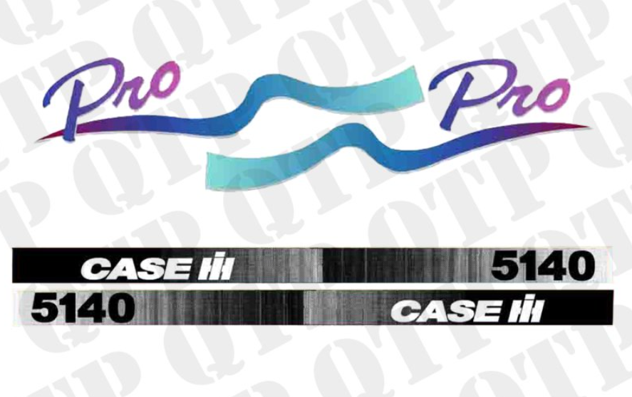 For Case 5140 Pro DECAL KIT