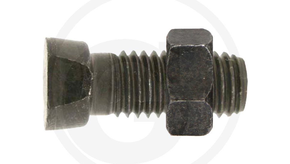 GRANIT Plough bolt M12 x 34 DIN 608 With nuts pack of 25