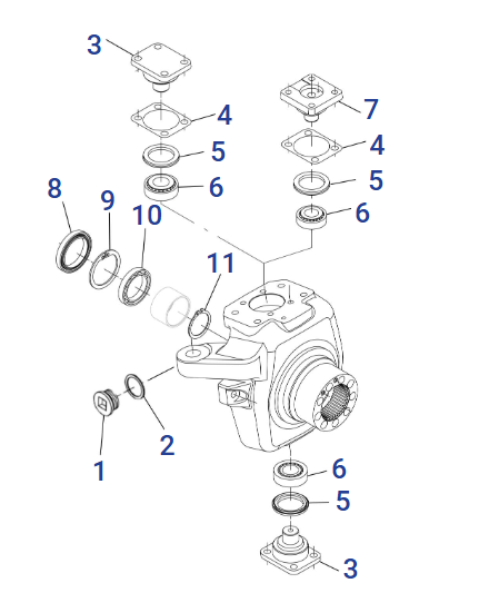 For JOHN DEERE FRONT AXLE HUB DRAIN PLUG