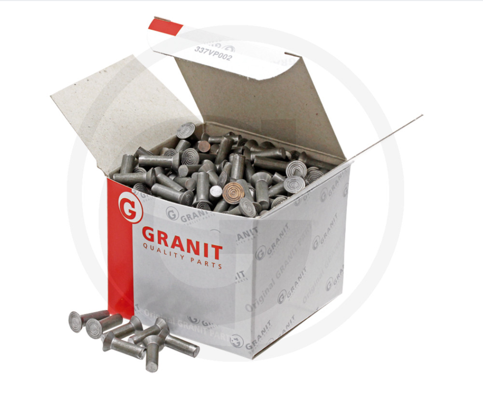 For Lemken Amazone Countersunk rivets Pack with approx. 98 pcs.