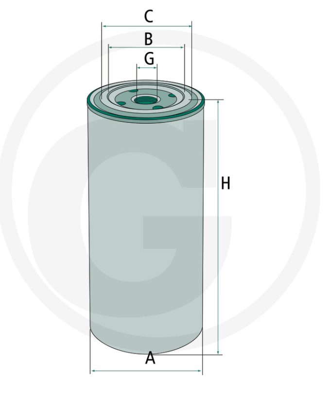 For Manitou Engine Oil Filter