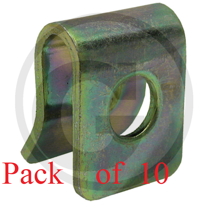 For KRONE KS Swadro Swather Tine Clamp PACK OF 10