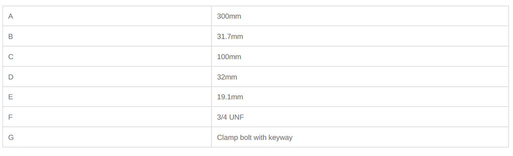 Ford New Holland Front Axle LH Spindle 2000, 3000, 2100, 3100, 4100