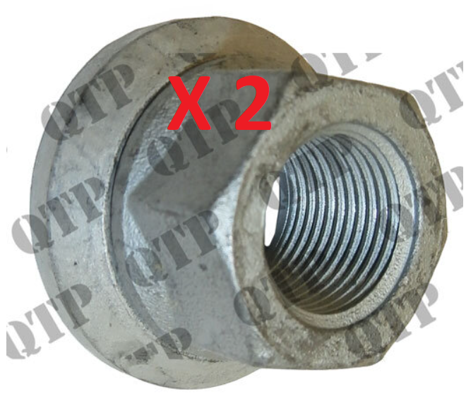 For Ford New Holland TM T6000 TSA T7 T6 T6000 TT Wheel Nut M18 1.5 Pitch Rear PAIR
