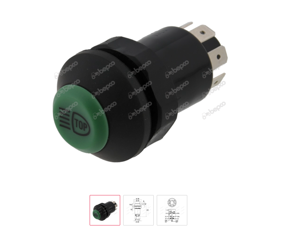 For FENDT FULL BEAM LIGHT SWITCH