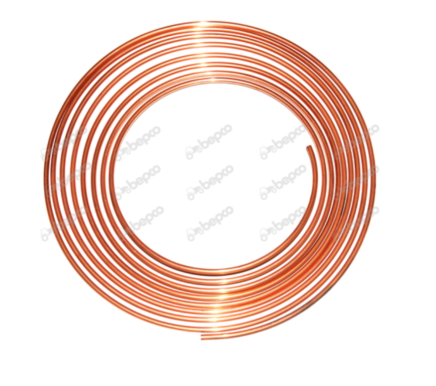 COPPER BRAKE PIPE 6MM X 5MTR