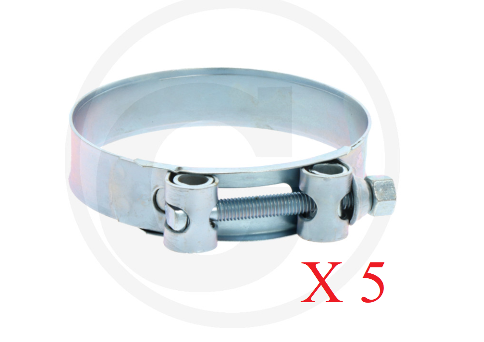 GRANIT Hose clamp Ø 201 - 213 mm PACK OF 5