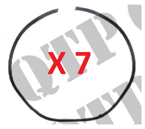 For Massey Ferguson IPTO Spring - PACK OF 7