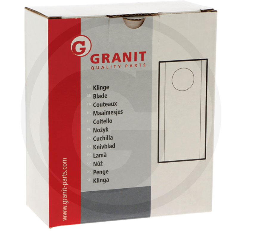 For PZ-Zweegers, Krone, Pöttinger, Vicon, Fort, Kuhn MOWER BLADES 105 X 46 (25)