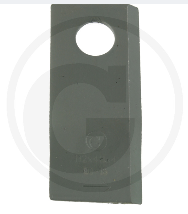 For Pöttinger MOWER BLADES 112 X 48 (25) LEFT