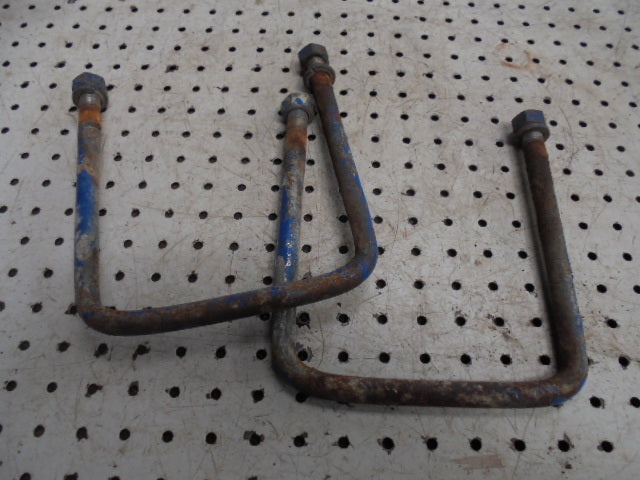 For FORD 5610 6610 7610 STABALISER 'U' BOLT BRACKETS PAIR
