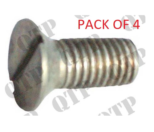 For, Massey Ferguson 35,135,240,550,TE Brake Drum Retainer Screw - pack of 4