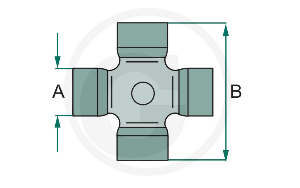 For CASE IH ZF Universal joint Maintenance-free  95, 200