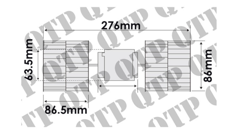 For Massey Ferguson 42 43 54 62 64 Cab Blower 