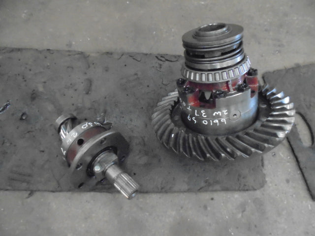 For FORD 5610 6610 7610 2wd REAR AXLE CROWN WHEEL & PINION INC DIFF ASSEMBLY