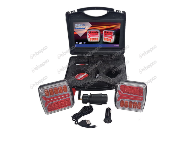 MAGNETIC & WIRELESS TRAILER LIGHT KIT 12V